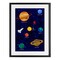 Stupell Industries Solar System Education Framed Print Under Glass, design by Elizabeth Caldwell